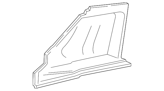 F4ZZ7645423AAC Деталь SIDE TRIM PANEL, LEFT