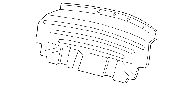 F4ZZ7645444ABC Деталь FRONT PANEL, RIGHT