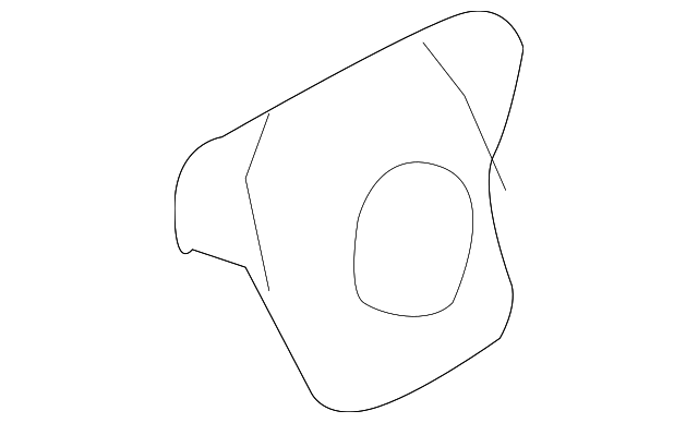 DT1Z-00817-C Деталь BRACKET RETAINER, LEFT