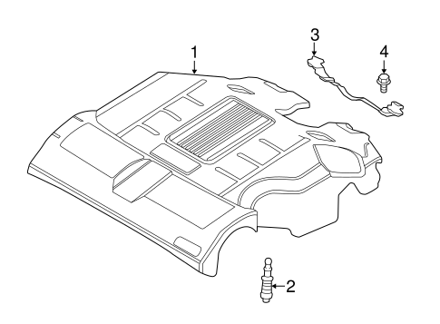 Range Rover Sport ENGINE APPEARANCE COVER