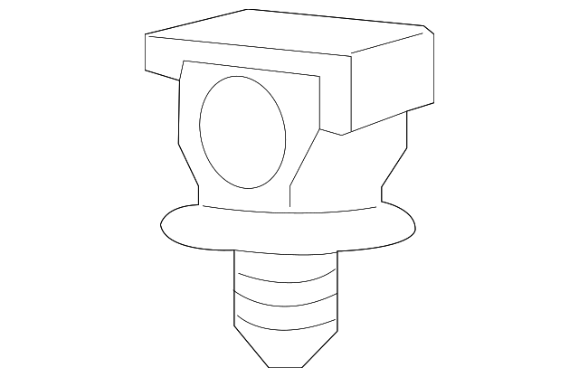 XR834660 DRAIN HOSE RETAINER CLIP, LEFT