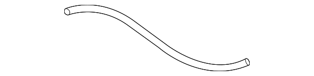 C2Z11725 DRAIN HOSE, LEFT