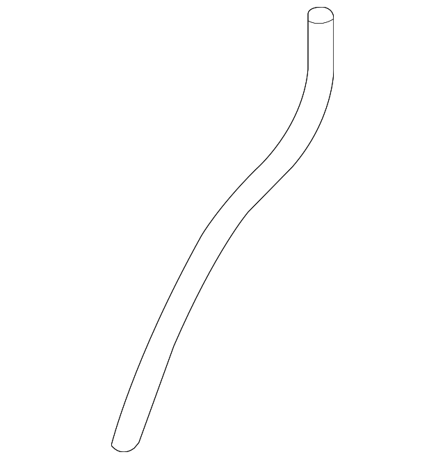 C2Z2844 DRAIN HOSE, RIGHT