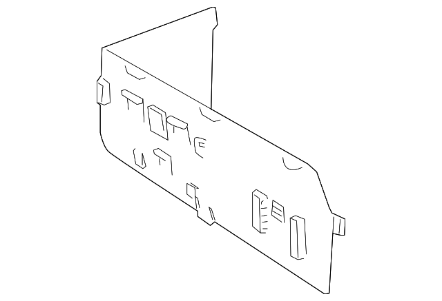 12786705 Деталь HEAT SHIELD
