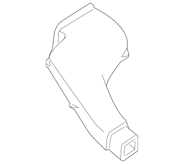12766745 Деталь REAR DUCT