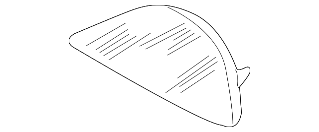 LJA7054FA Деталь WASHER NOZZLE COVER, RIGHT