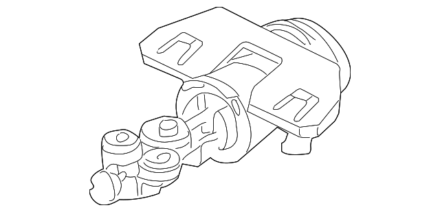 LJA7051AF Деталь WASHER NOZZLE, LEFT