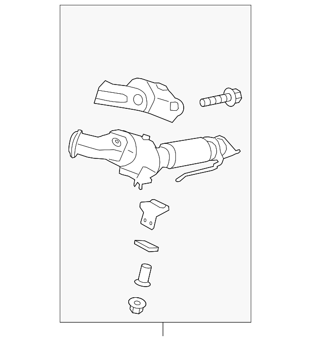 DG9Z-5E212-C Деталь CATALYTIC CNVRTR