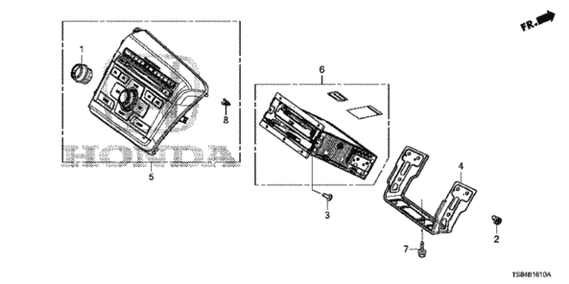 Audio Unit (1) for 2012 Honda Civic #0
