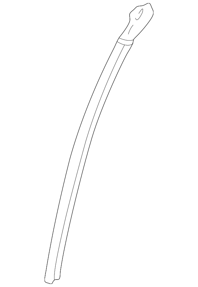 XF2Z-1625854-AA Деталь WEATHERSTRIP, RIGHT
