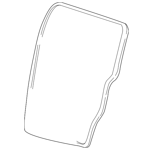 5F2Z-16253A10-AA Деталь DOOR W'STRIP, RIGHT