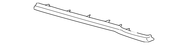 YF2Z-16253A24-AA Деталь LOWER W'STRIP, RIGHT
