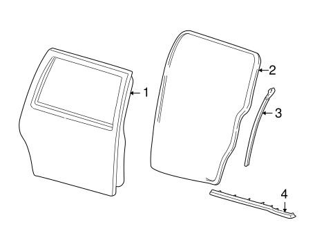 Body/Door & Components for 2007 Ford Freestar #2