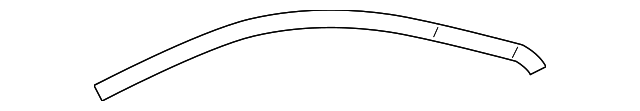 AG1Z-5420550-B Деталь UPPER MOLDING, RIGHT