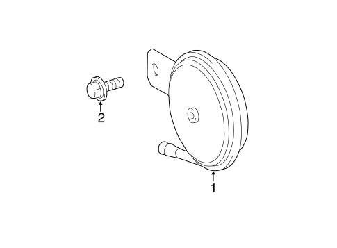 ELECTRICAL/HORN for 2005 Toyota RAV4 #1