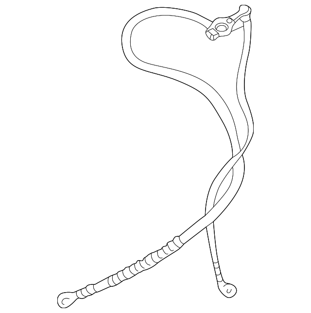 12761495 Деталь NEGATIVE CABLE
