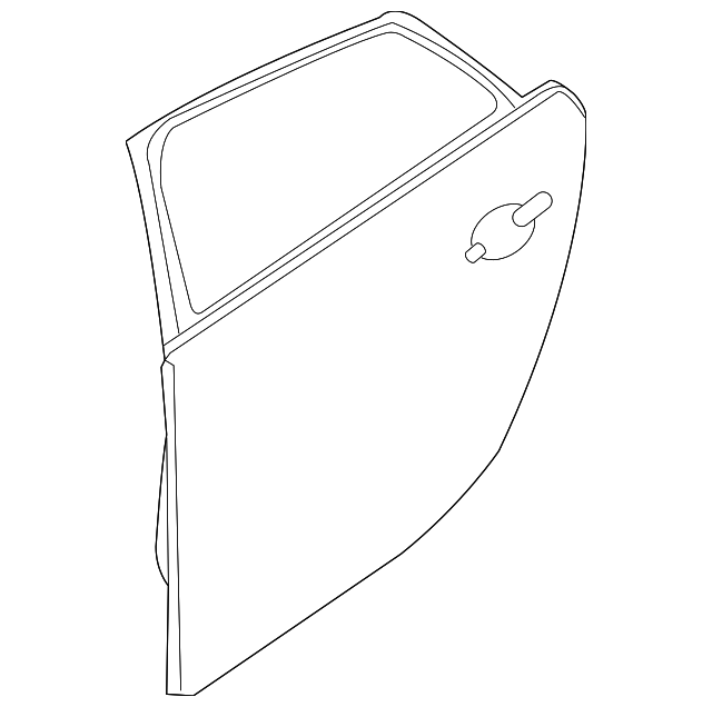 C2D24175 Деталь DOOR SHELL, LEFT