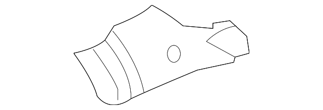 C2D3698 Деталь COVER PANEL, LEFT