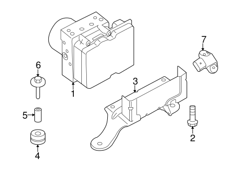 Panamera ABS COMPONENTS