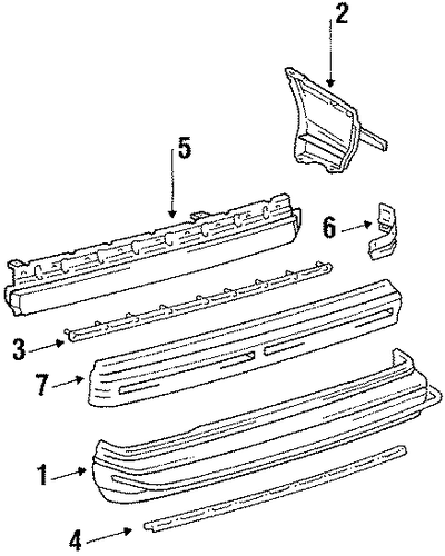 Nova REAR BUMPER