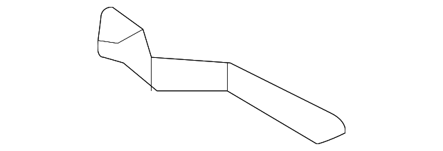 C2D5338 Деталь PKG TRAY PANEL SUPPORT BRACKET, RIGHT