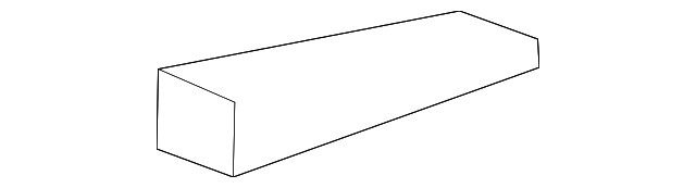 C2D2155 Деталь SILENCER, RIGHT