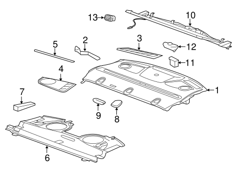 XJ INTERIOR TRIM - REAR BODY 2