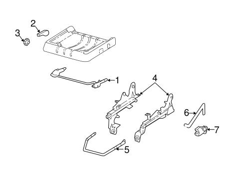 Body/Tracks & Components for 2005 Ford Ranger #2