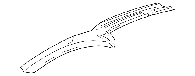 12366099 Деталь WEATHERSTRIP, RIGHT