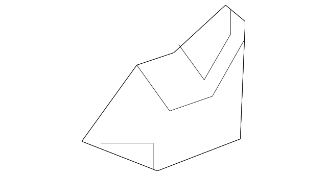 996-555-651-03-D05 Деталь MIRROR TRIM, LEFT