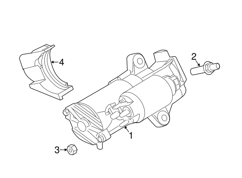 Electrical/Starter for 2013 Ford Taurus #2