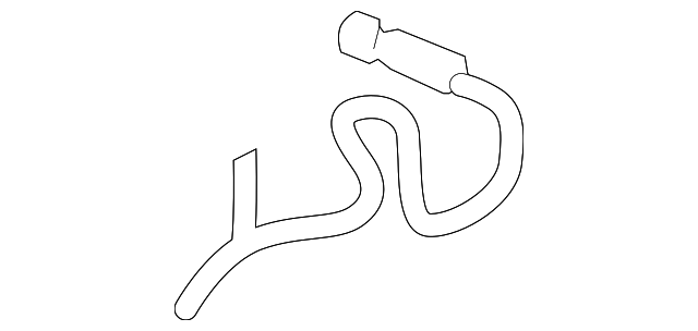 10365587 Деталь HOSE, RIGHT