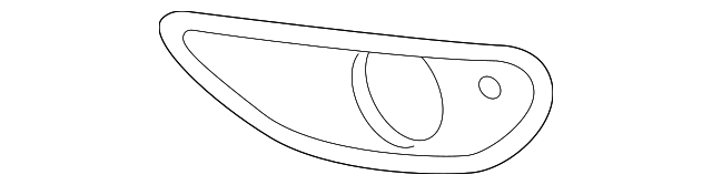 958-505-823-10-9B9 Деталь FOG LAMP BEZEL, LEFT