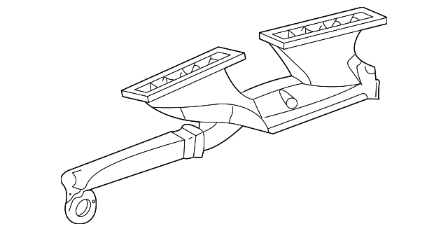 25654413 Деталь DEFROSTER DUCT