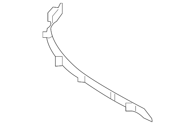C2D5222 Деталь MOLDING, RIGHT