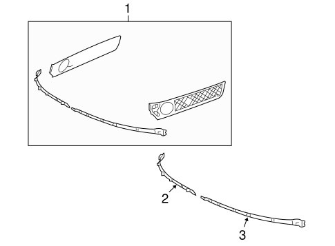 XJ INSTRUMENT PANEL COMPONENTS