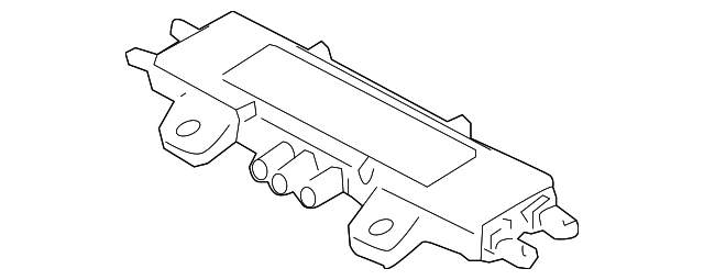 955-647-104-00 Деталь ANTENNA BOOSTER, LEFT