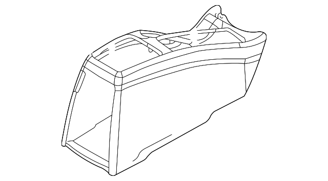 30620934 Деталь REAR CONSOLE