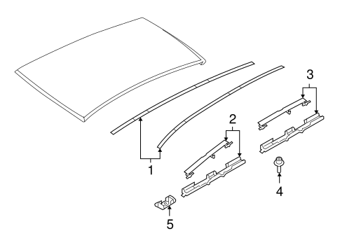 Astra EXTERIOR TRIM - ROOF