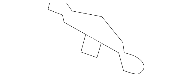 955-106-173-00 Деталь RETAINING BRKT RETAINER CLIP, RIGHT