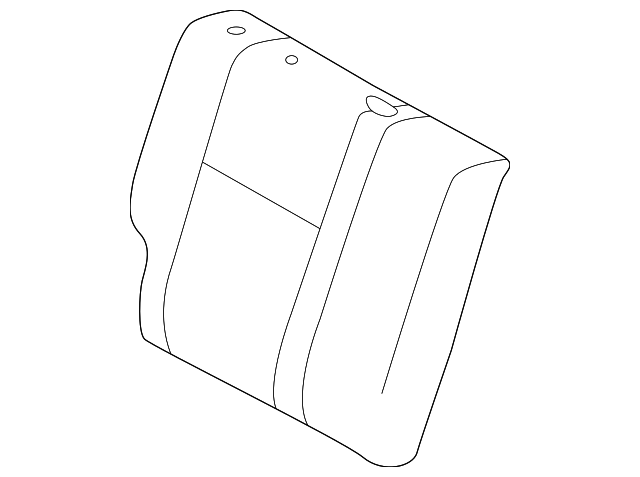 88972588 Деталь SEAT BACK COVER, RIGHT