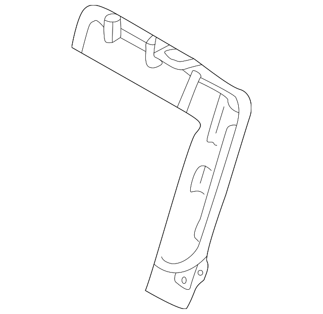 88970636 Деталь SEAT BACK FRAME, RIGHT