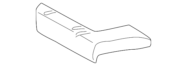 88970630 Деталь SEAT CUSHION PAD, RIGHT