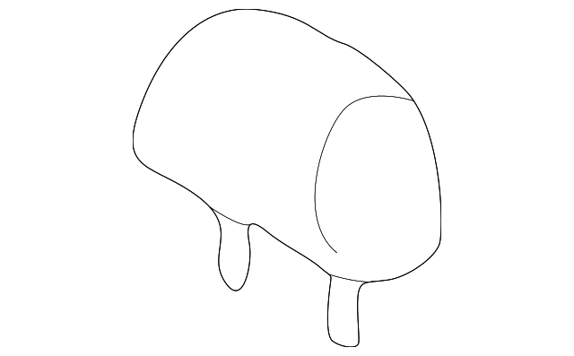 88970653 Деталь HEADREST, LEFT