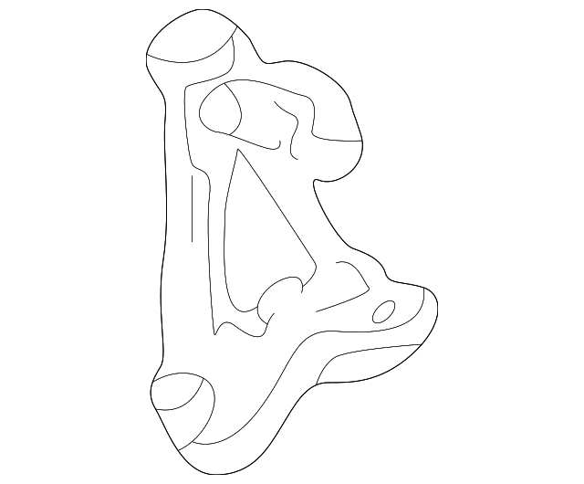 88970597 Деталь SUPPORT BRACKET, RIGHT