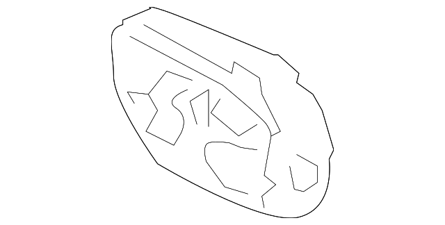 12760318 Деталь REAR SENSOR BRACKET
