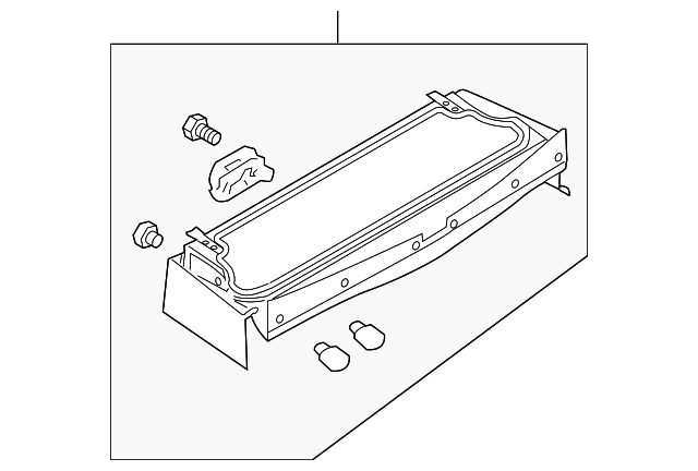 12852824 Деталь STORAGE COMPART