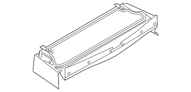 12832621 Деталь SIDE COVER, RIGHT