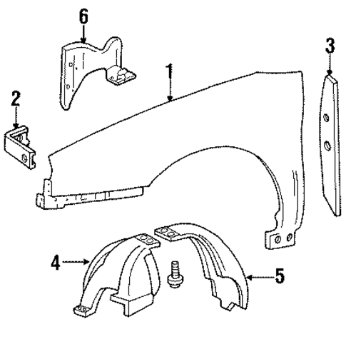 Sable FENDER & COMPONENTS