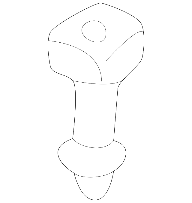 32009479 Деталь HEADREST GUIDE, RIGHT